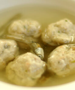 鶏肉団子の和風スープ