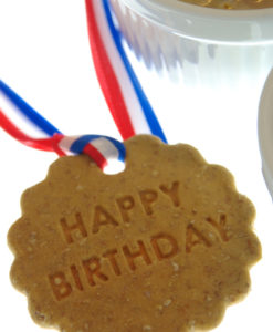 バースデー・ドッグ・ディナー（お誕生日：お魚料理）