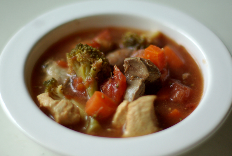 鶏レバー肉のラグーソース