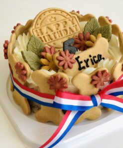 Alternative view of How Tasty! ラウンドバースデーケーキ